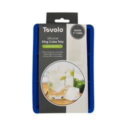 Tovolo King Cube Stratus Blue Silicone Ice Cube Tray