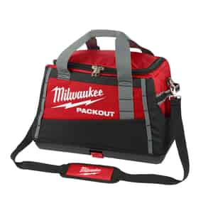 Milwaukee  PACKOUT  20 in. W x 13.8 in. H Ballistic Nylon  Tool Bag  3 pocket Black/Red  1 pc. 