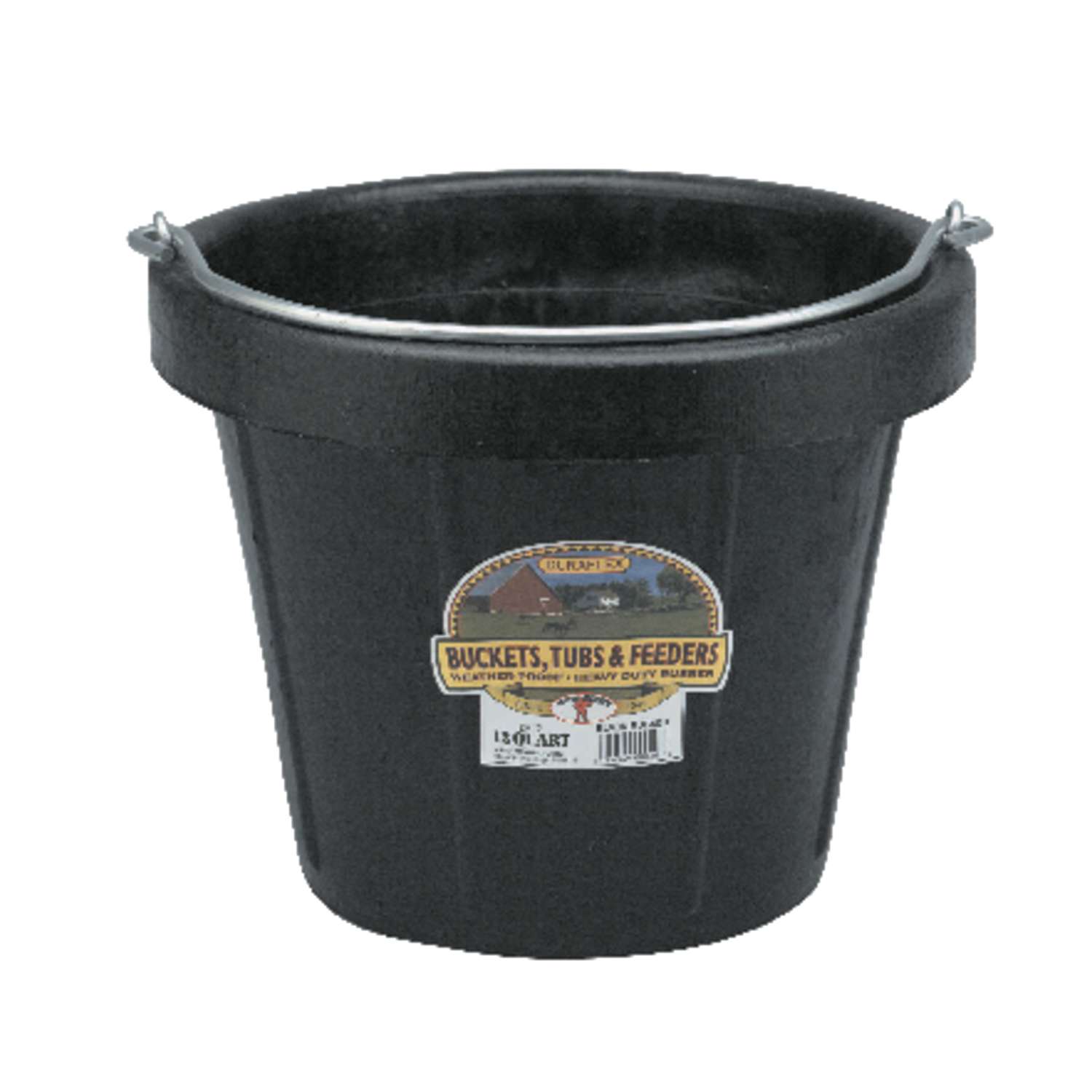 Little Giant 12 qt. Bucket Black Ace Hardware