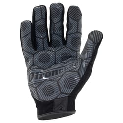 Ironclad Command Grip L Silicone and Neoprene Black Grip Gloves