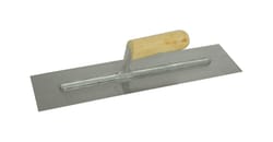 Marshalltown QLT 4 in. W Polished Steel Finishing Trowel