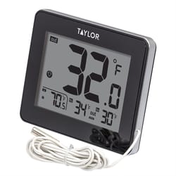 Indoor Outdoor Thermometer Hygrometer Large Wall Decor, Outdoor Thermometers  for Patio Garden, Waterproof No Battery Needed Wall-Mounted Thermometers-White  