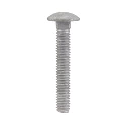 Hillman 5/16 in. X 2 in. L Hot Dipped Galvanized Steel Carriage Bolt 100 pk