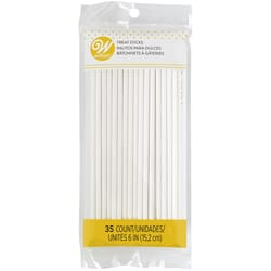 Wilton White Paper Lollipop Sticks
