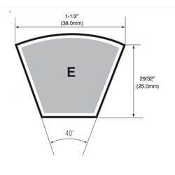 Mitsuboshi Conventional V-Belt 1.5 in. W X 210 in. L For All Motors