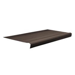 M-D BUILDING PRODUCTS 9.13 in. W X 24 in. L Brown Vinyl Stair Tread