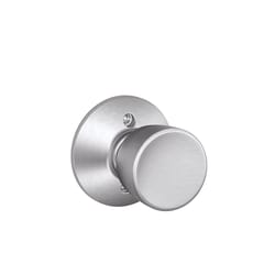 Schlage F Series Bell Satin Chrome Dummy Knob Right or Left Handed