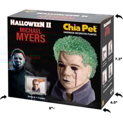 Chia Pet Halloween Michael Myers Decorative Planter Clay 1 pk
