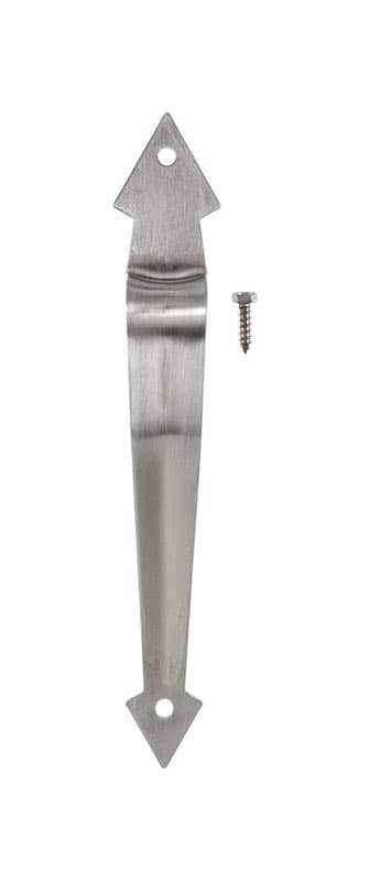Ace 8.75 in. L Silver Stainless Steel Ornamental Gate Pull - 01-3430-124 - Door Hardware  sku 01-3430-124