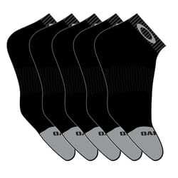 Oakley Men's M No-Show Socks Black/Gray