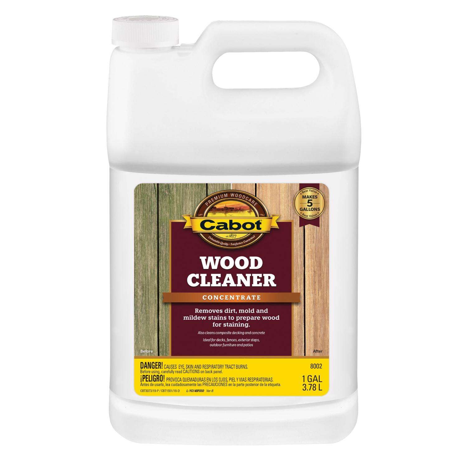 Cabot Wood Cleaner Concentrate Deck Cleaner 1 gal Ace Hardware