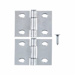 Ace 2.75 in. W X 1-1/2 in. L Zinc Plated Zinc Narrow Hinge 2 pk