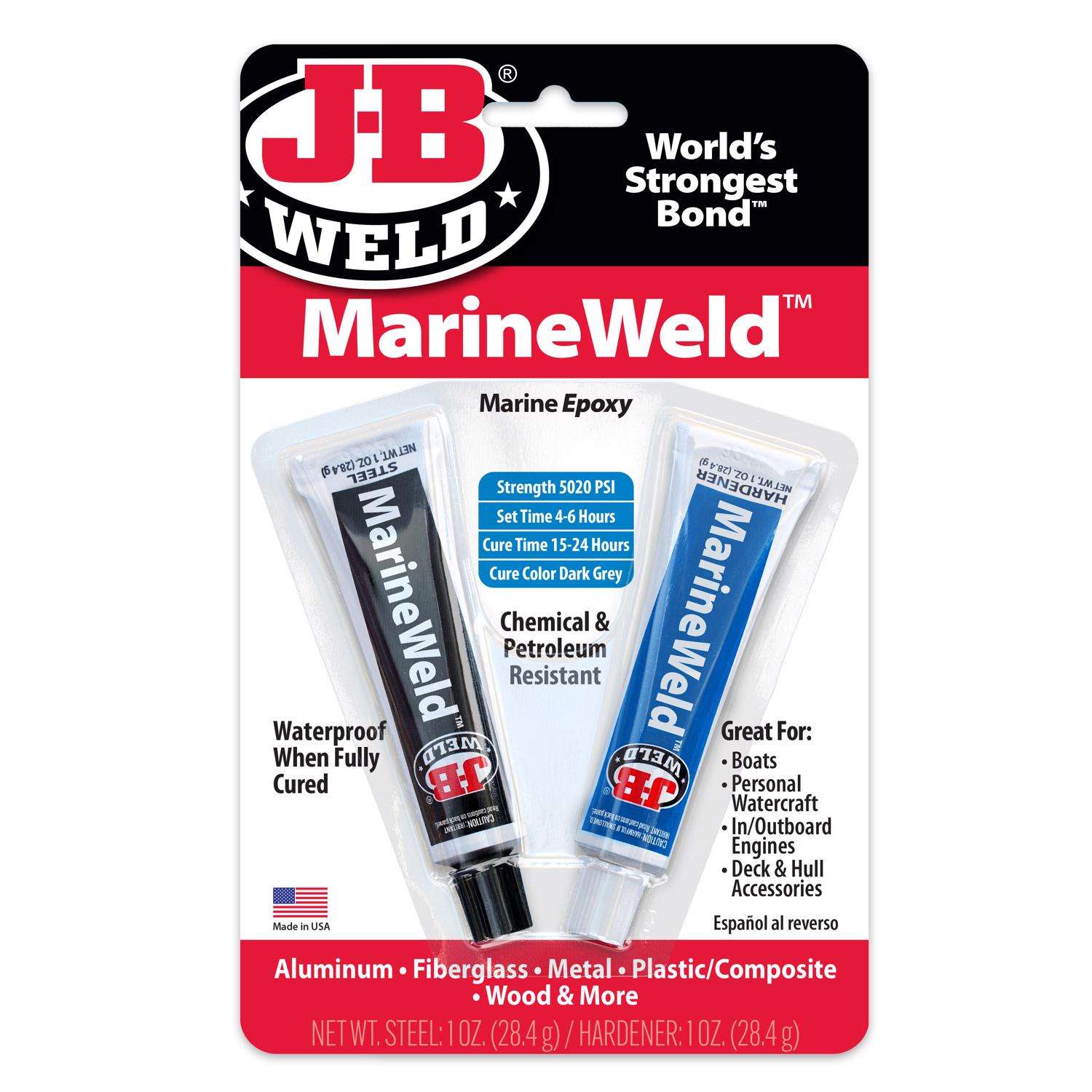 JB Weld MarineWeld High Strength Automotive Epoxy Paste 1 oz Ace