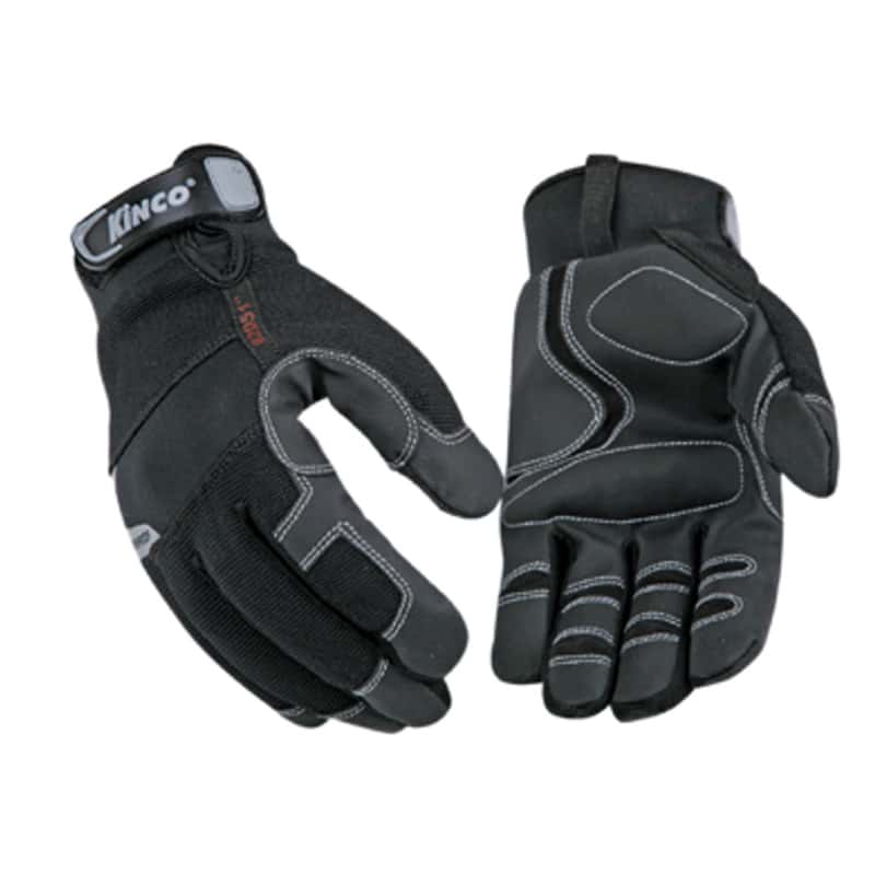 Kinco S Synthetic Leather Winter Black Grip Gloves Ace Hardware