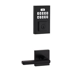 Kwikset SmartCode Matte Black Metal Electronic Deadbolt