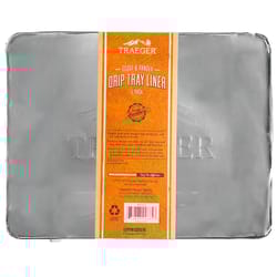 Traeger Aluminum Drip Tray Liner 13.15 in. L X 10.24 in. W For Traeger Ranger, Scout, PTG