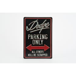 Open Road Brands Dodge Parking Only Sign Tin 1 pk