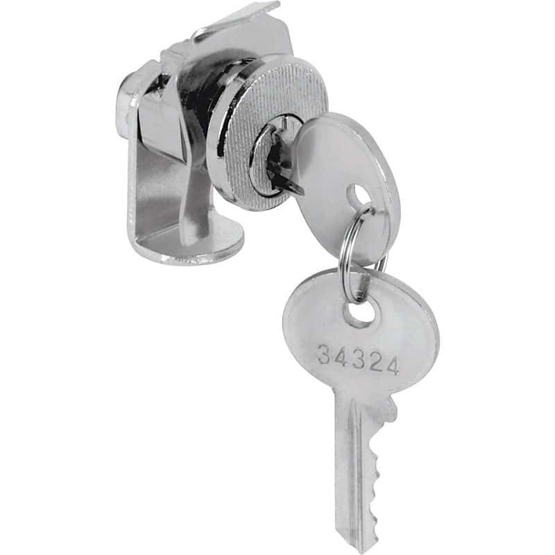 PrimeLine Brushed Nickel Steel Clockwise Mailbox Lock Ace Hardware