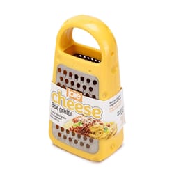 Joie Yellow ABS Plastic Box Grater
