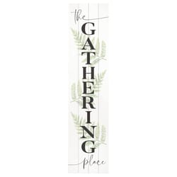 P Graham Dunn Multicolored Wood 60 in. H The Gathering Place Porch Sign