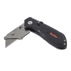 Smith's EdgeWork-Site Folding Razor Knife Black 1 pc