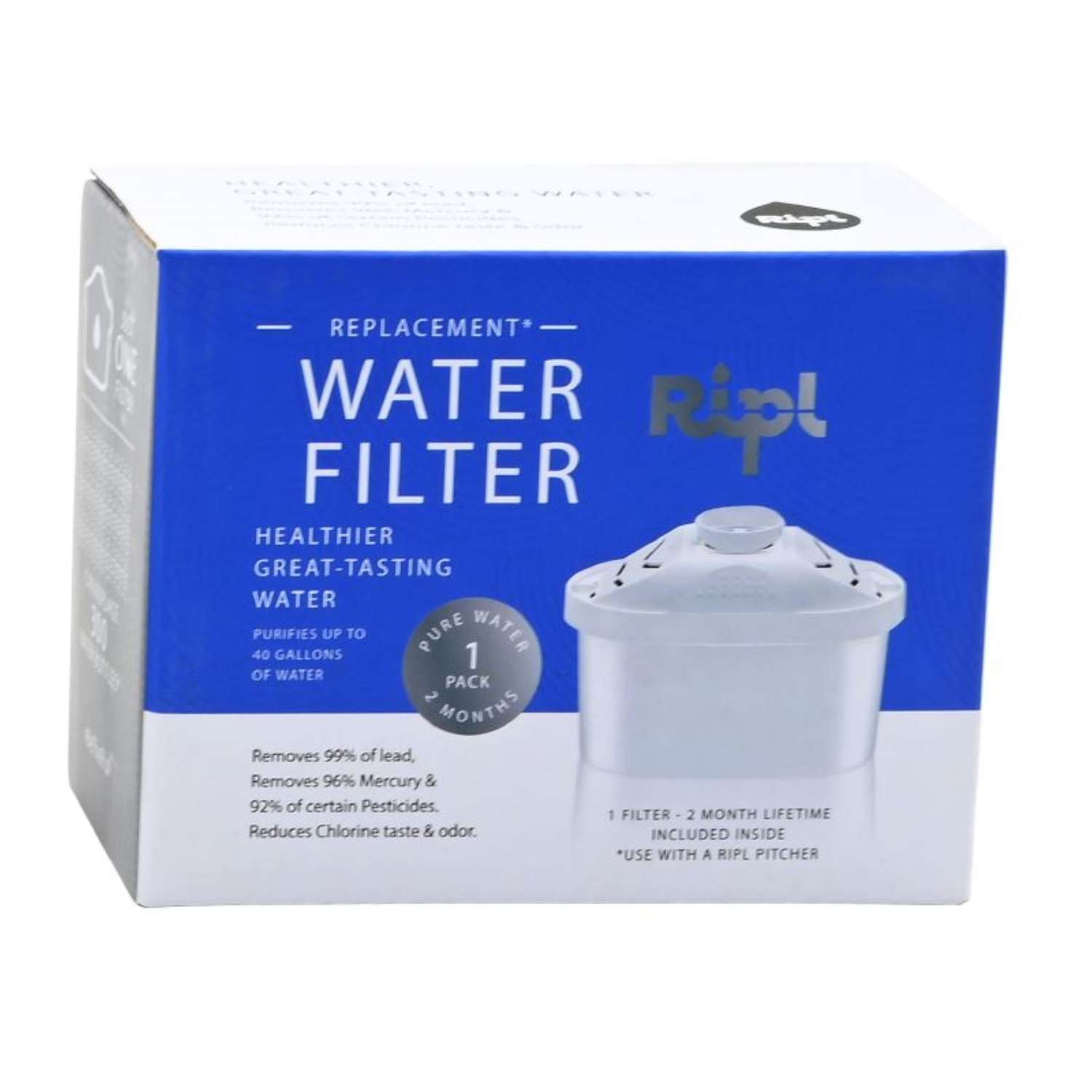 Ripl Water Pitcher Replacement Pitcher Filter For Ace Hardware