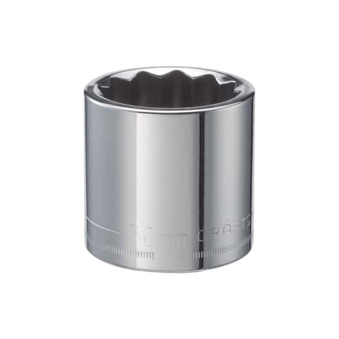 Craftsman 36 mm Metric 12 Point Shallow Socket - 1/2 in. Drive