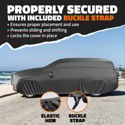 Mockins Black Car Cover 1 pk