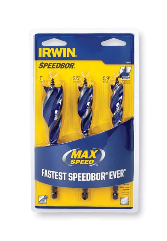 Irwin Speedbor Carbon Steel Wood Boring Bit Set 3 pc. Ace Hardware