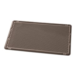 WeatherTech Outdoor Mats 24 in to W X 39 in to L Brown Thermoplastic Door Mat