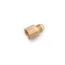 Anderson Metals 1/4 in. Male Flare in. X 1/4 in. D FIP Brass Adapter