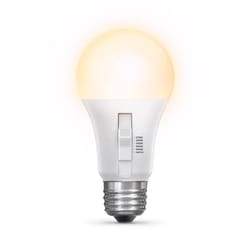 Feit LED A19 E26 (Medium) LED Bulb Tunable White/Color Changing 75 Watt Equivalence 2 pk