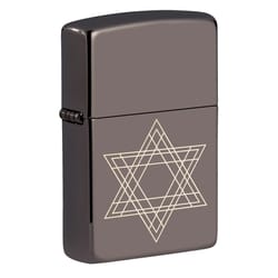 Zippo Black Star of David Lighter 1 pk