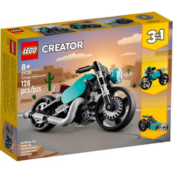 LEGO Creator Creator LEGO Creator Creator Vintage Motorcycle Multicolored 128 pc