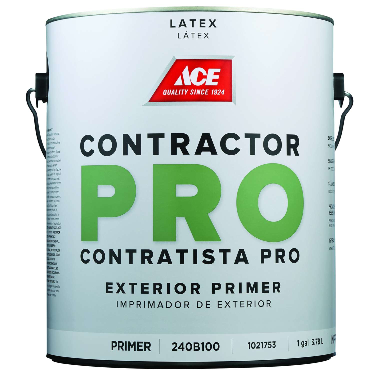 Ace Contractor Pro Primer Goes on White Primer Exterior 1 gal. Ace