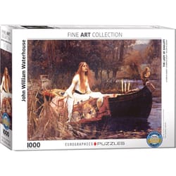 Eurographics The Lady of Shalott Jigsaw Puzzles Multicolored 1000 pc