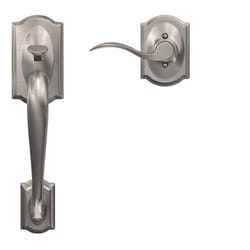 Schlage Camelot Satin Nickel Handleset Right or Left Handed