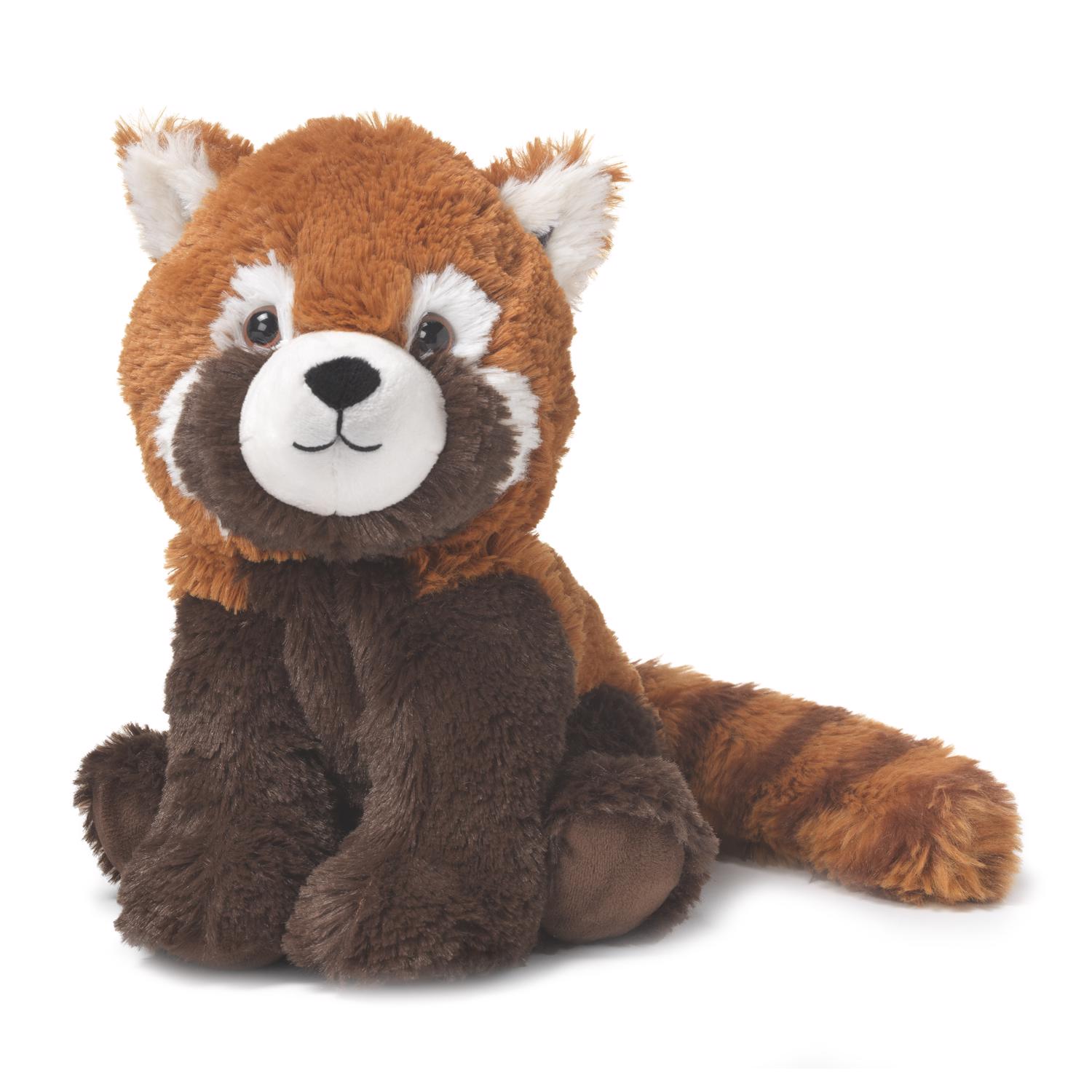 Warmies Panda Stuffed Animals Red