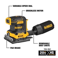 DeWalt 20V MAX XR Cordless 1/4 Sheet Variable Speed Sander Tool Only