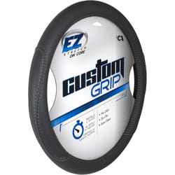 Custom Accessories Gray Steering Wheel Cover For Universal 1 pk