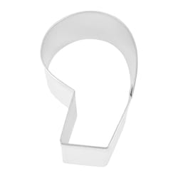R&M International Silver Steel Cookie Cutter