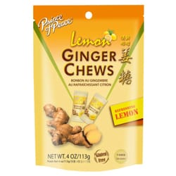 Prince of Peace Ginger/Lemon Chewy Candy 4 oz
