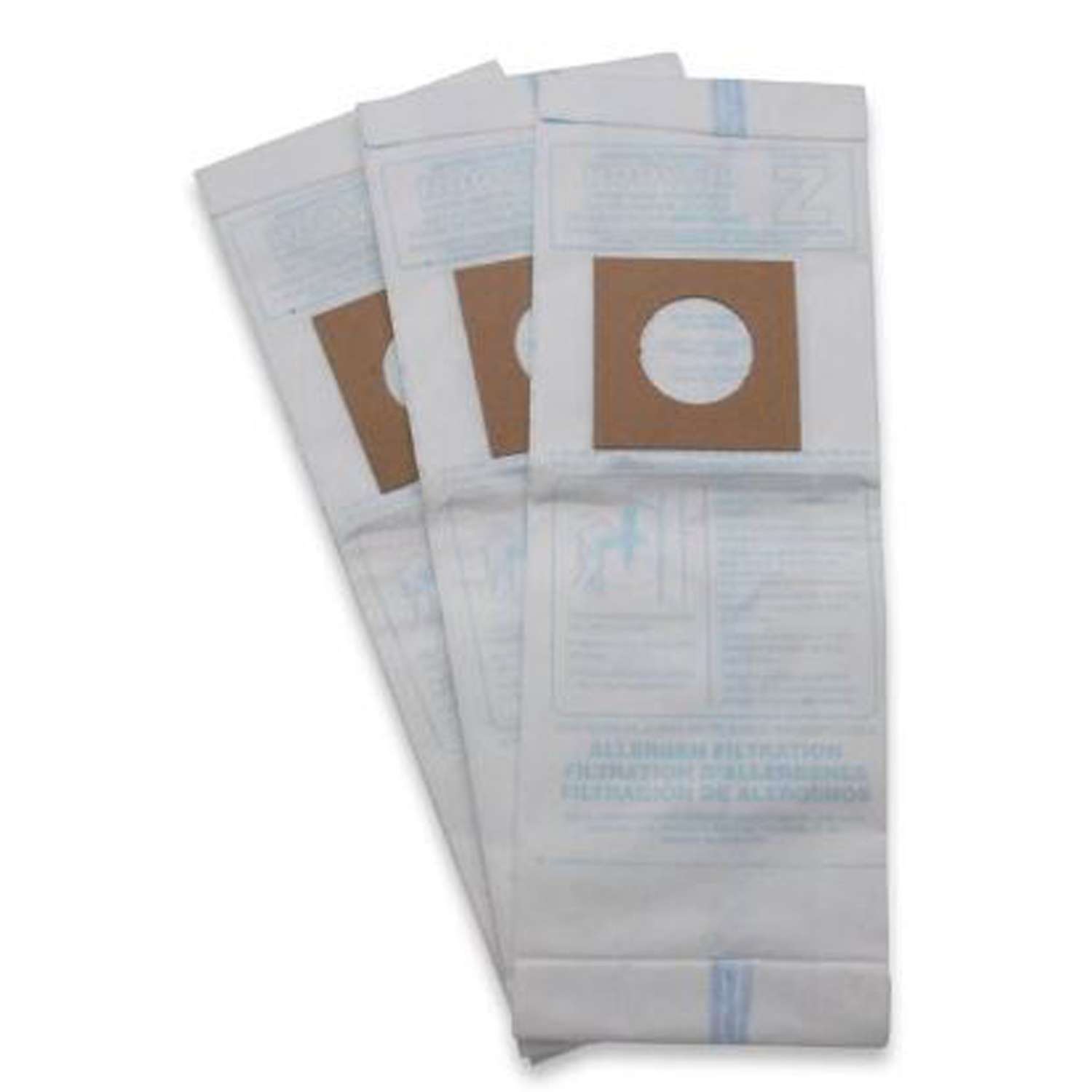 Hoover Vacuum Bag For Fit all Hoover upright cleaners that use type Z