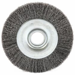 Forney 3 in. Crimped Wire Wheel Steel 6000 rpm 1 pc