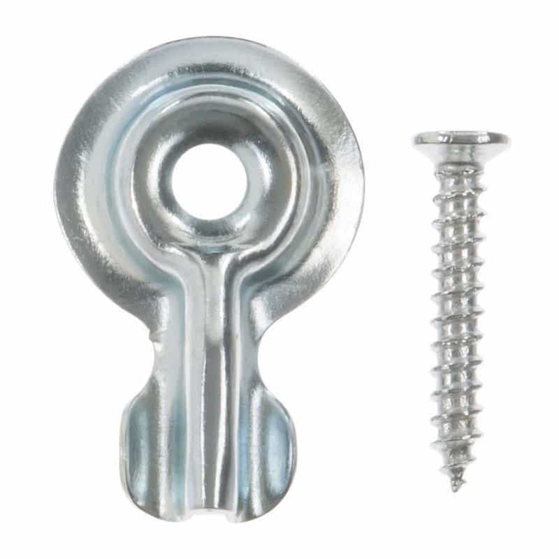 Ace ZincPlated Silver Steel Screen/Storm Turn Buttons 4 pk Ace Hardware