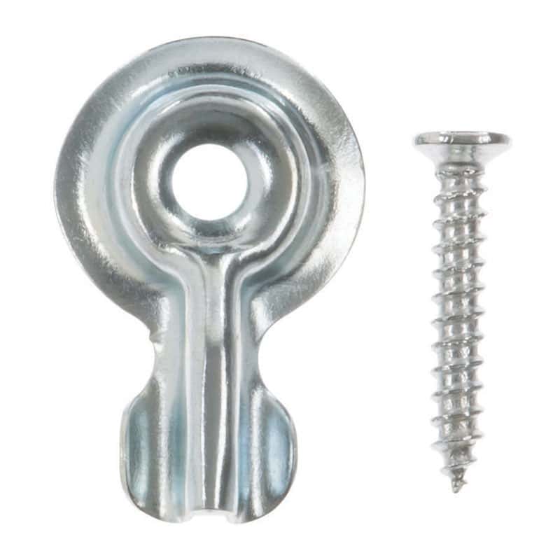 Ace ZincPlated Silver Steel Screen/Storm Turn Buttons 4 pk Ace Hardware