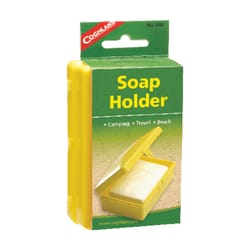 Coghlan's Yellow Soap Holder 4 in. H X 2-7/8 in. W X 1-3/4 in. L 1 pk