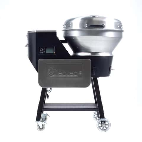 Recteq B380X Bullseye Deluxe Wood Pellet WiFi Grill and Smoker Black Silver Mfr RT B380X Ace Hardware