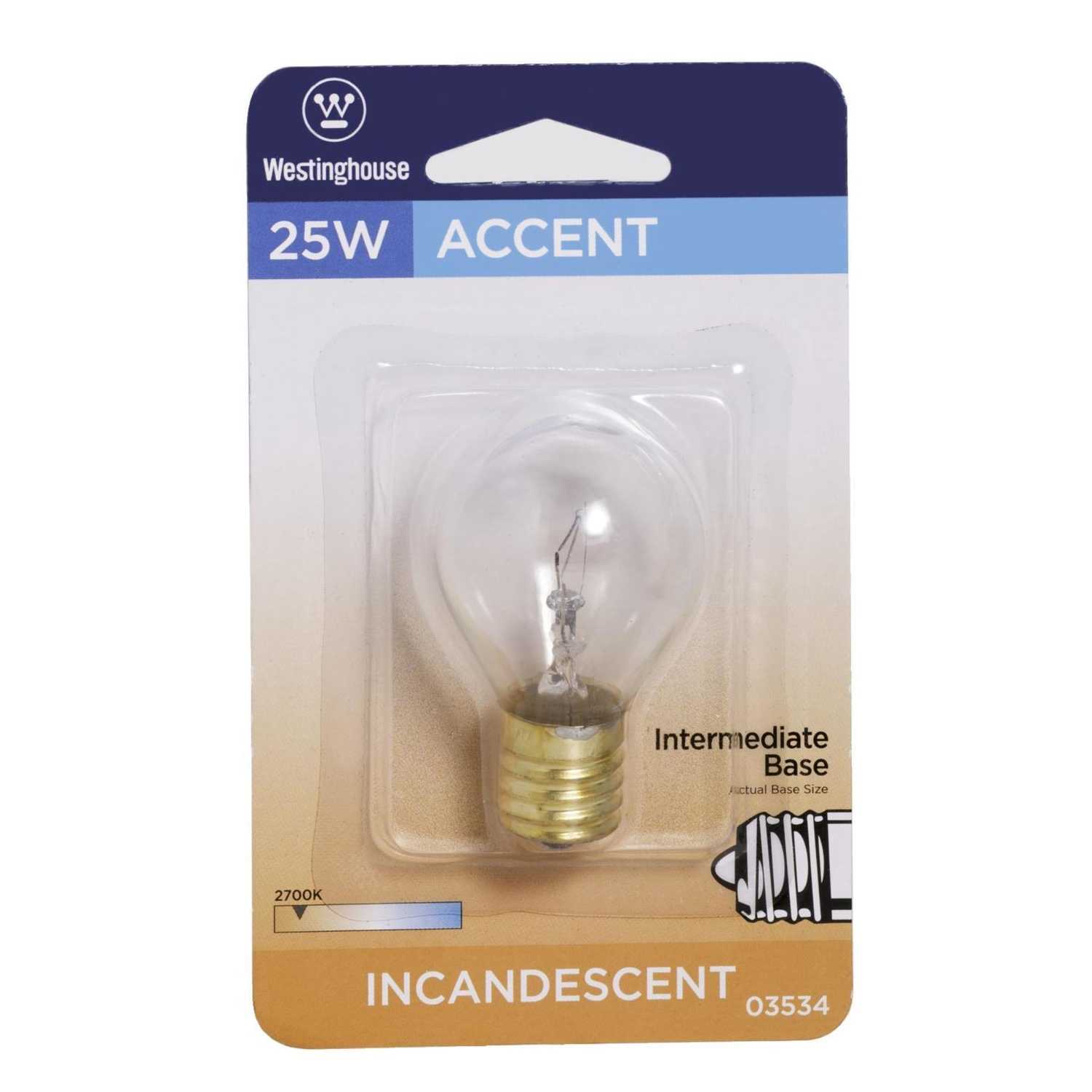 Westinghouse 25 watts S11 Speciality Incandescent Bulb E17