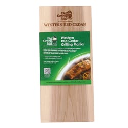 Big Green Egg Cedar Wood Grilling Plank 11 in. L X 5 in. W 2 pk